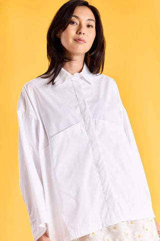 Hemd Rosa - Oversized Wit