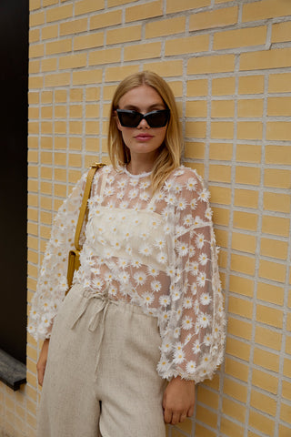Blouse Lizzie Sheer Daisy