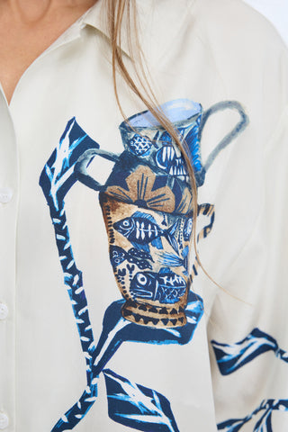 Blouse Zijde Nancie