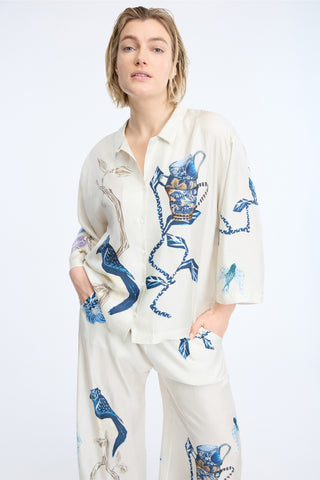Blouse Zijde Nancie