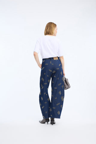 Broek denim Vasler Navy