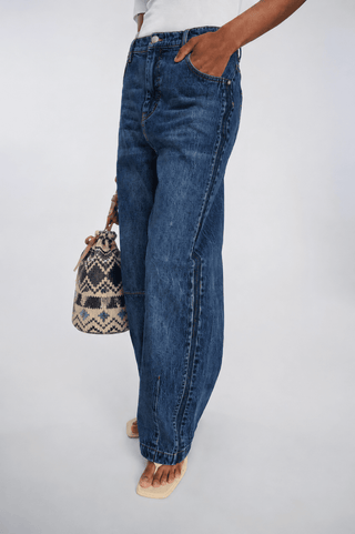 Broek jeans Indigo