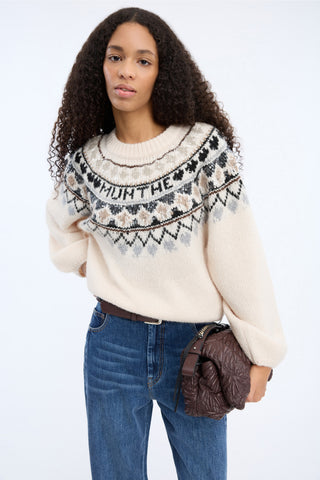 Trui Vaffie Mix Creme