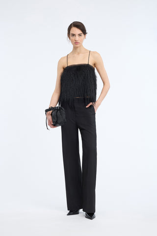 Top Fringe Black