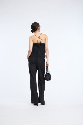 Top Fringe Black