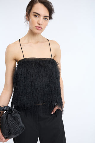 Top Fringe Black