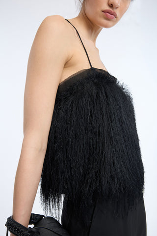 Top Fringe Black