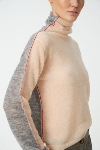 Knitwear Turtleneck Pale Pink