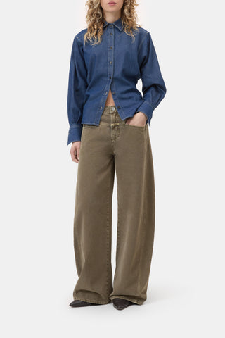 Broek jeans Tori-X Toffee brown