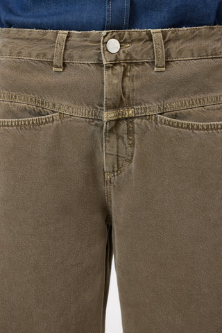 Broek jeans Tori-X Toffee brown