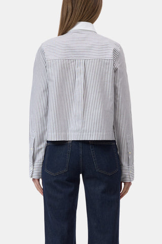 Hemd Cropped Classic Cinder brown