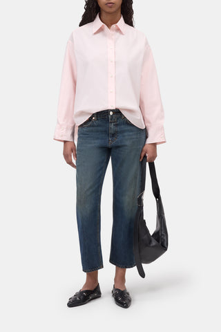 Hemd Overlay Detail Rosewater pink