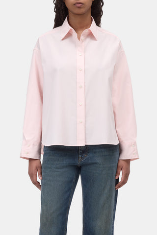 Hemd Overlay Detail Rosewater pink