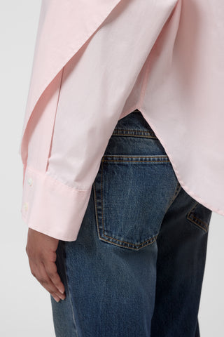 Hemd Overlay Detail Rosewater pink