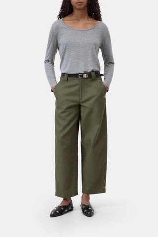 Longsleeve licht grey melange