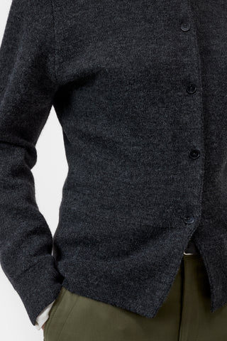 Knitwear Cardigan Black Melange