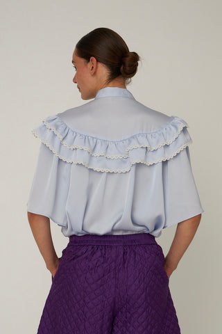 Blouse Dust Blue