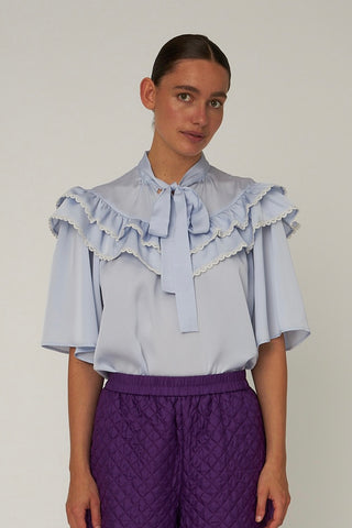 Blouse Dust Blue