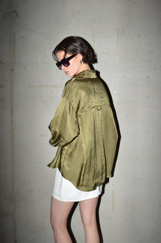 Hemd Benny Olive Green