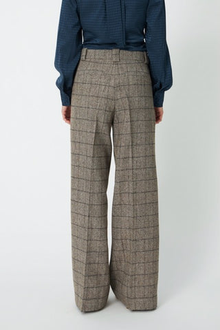 Broek Oversized low-waist suiting pants