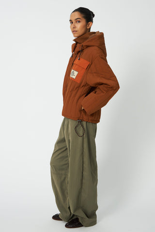 Jas Quilted Brown