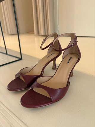 Schoenen Kumala Heel Sandal Burgundy