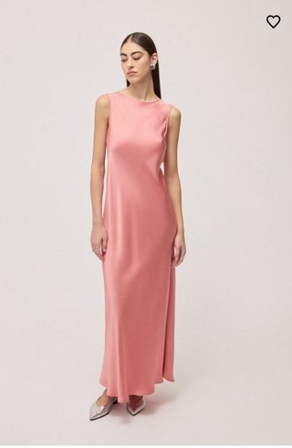 Jurk Allure in viscose satijn