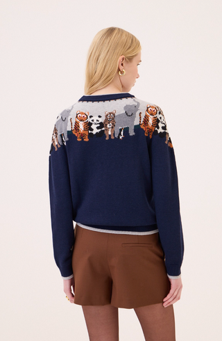 Trui Jacquard Pattern