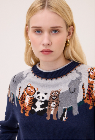 Trui Jacquard Pattern