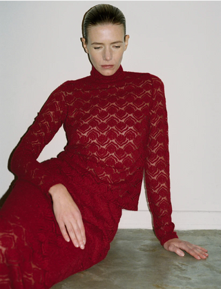 Top Tamara Cherry Red