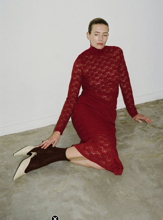 Top Tamara Cherry Red