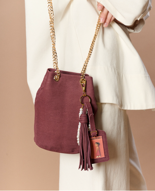 Tas Mini Pierrot Bag Chataigne