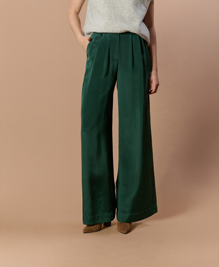 Broek Jones Long Pant Asphalt Green