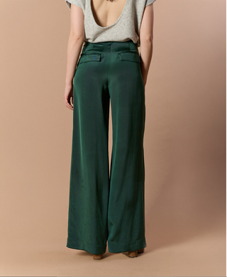 Broek Jones Long Pant Asphalt Green