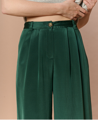 Broek Jones Long Pant Asphalt Green