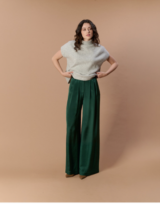Broek Jones Long Pant Asphalt Green