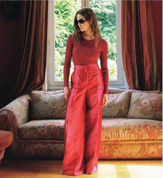 Broek Patros Cherry Red