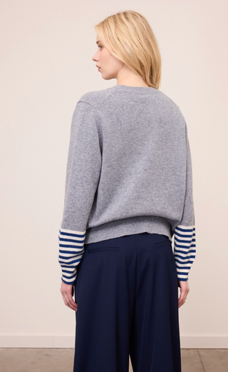Trui Contrast Stripe Wool