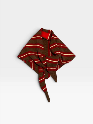 Sjaal Amira Brown Stripes