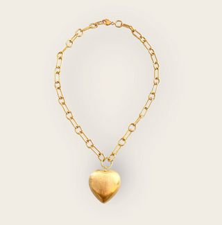 Halsketting Heart Goldplated