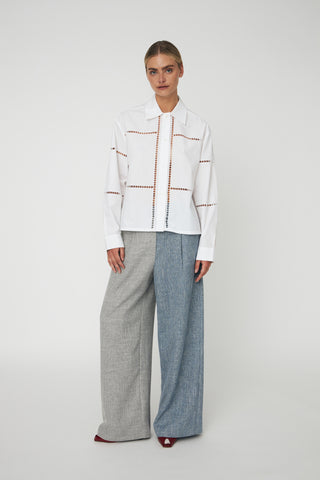 Hemd Wide Shirt with Artworks
