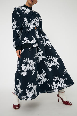 Rok Midi Sequins Mesh