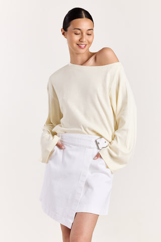 Rok wit jeans Magali