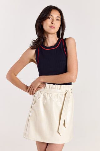 Top Marcel Summer Knit - Donkerblauw