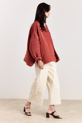 Broek Tessa Shiny Coating