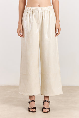 Broek Tessa Shiny Coating