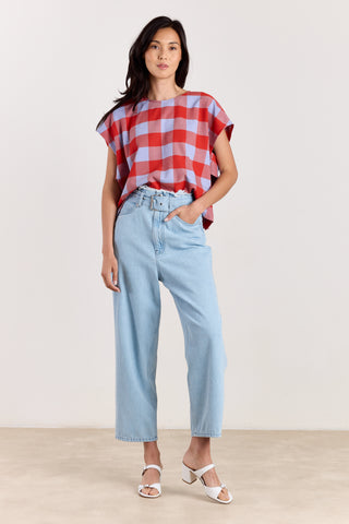 Top Esmeralda Colorblock