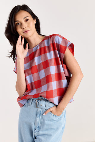 Top Esmeralda Colorblock