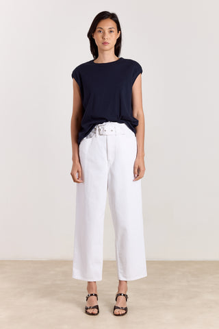 T-shirt Demi zonder mouwen - Donkerblauw