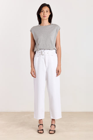 T-shirt Demi zonder mouwen - lichtgrijs